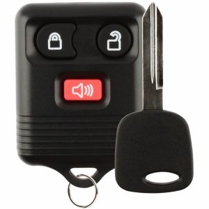 Aftermarket Set - Remote for Ford Mazda CWTWB1U345 3 Buttons + H86 Key