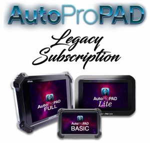 Updates & Support Subscription - 1 year AutoProPAD & AutoProPAD Lite XTOOL